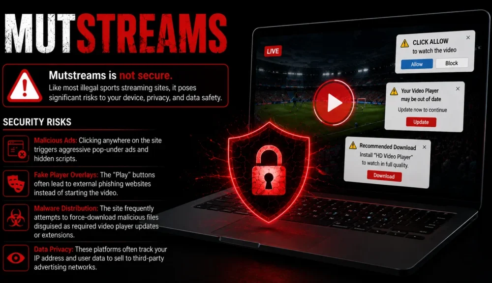 Don't Use MutStreams! Malware, Privacy, and Streaming Risks